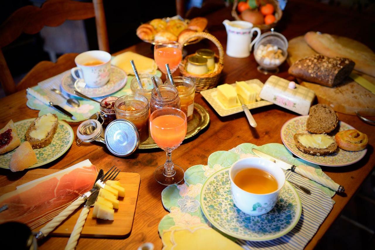Maison D'Hotes A L'Ombre Bleue Mittainville ภายนอก รูปภาพ